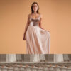 Sleeveless V-Neck Wedding Bridesmaid Dress Sleeveless V-Neck Wedding Bridesmaid Dress