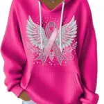 Women's Hooded Long-sleeved Pullover Shirt