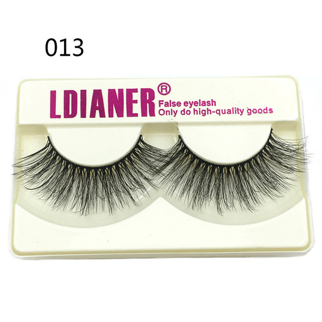 Wispy Fluffy Mink Hair False Eyelashes, 25 mm Flutter Wispy Fluffy Mink Hair False Eyelashes, 25 mm Flutter