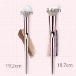 Concave-Convex Soft Grip Makeup Brush for Better Control