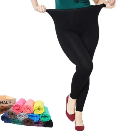 Modal Plus Size Leggings for Women - Soft Stretch
