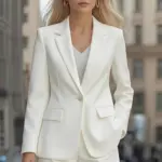 276e4e7f-f92b-4545-8d71-8be3f21fdfdb.webp Button-Front Autumn Cardigan Blazer for Women, Long Sleeve