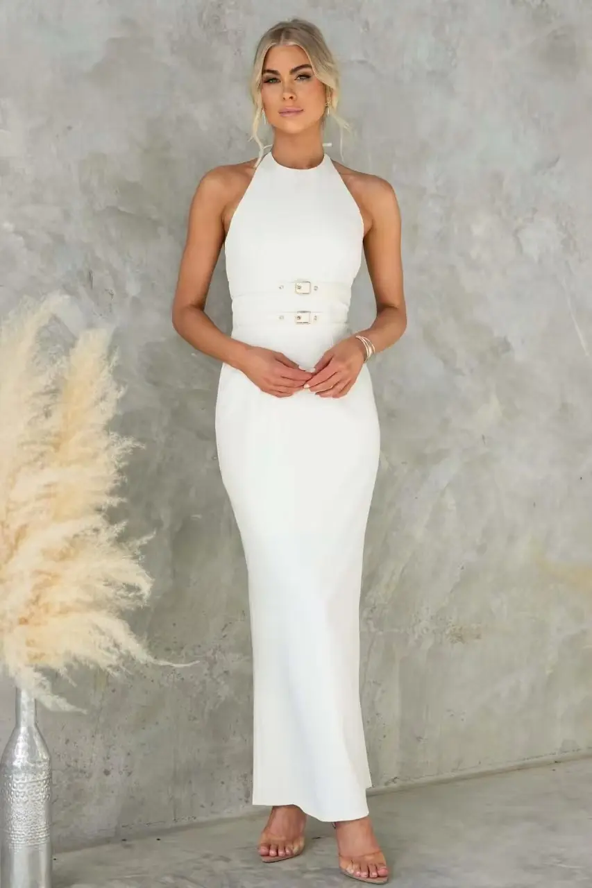 Women's Neck-Hanging Elegant Formal Dress