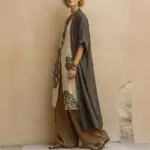 27a2255a-b745-492d-922e-4ff8a6de1ba3.webp Houndstooth Embroidered Wide-Leg Pants 2-Piece Set for Women