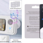 Bluetooth Waterproof Phone Case with 360° Rotating Holder