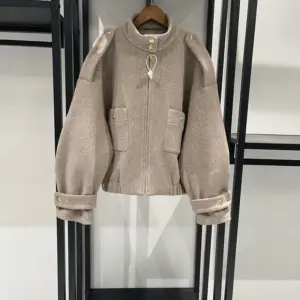 Women's Jacket And Ultra-short Skirt Set