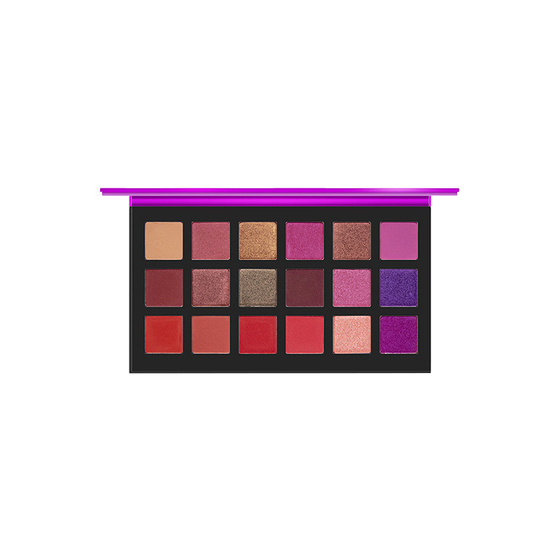 Build Versatile Looks with 18-Color Square Eyeshadow Palette