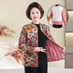 Warmth-Boosted Women's Padded Insulated Cotton Coat