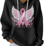 Women's Hooded Long-sleeved Pullover Shirt