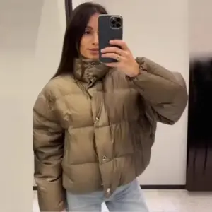 Warm High-Neck Cotton Filled Padded Coat for Women