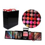 177-Color Eye Shadow & Bronzing Plate Makeup Set - White