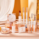 Beginner-Friendly Pink 10-Piece Makeup Set for Students
