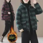 29c76da2-3c4b-4680-81bb-ed50bab203a1_trans.webp Short Cotton-padded Coat In Plaid For Fall And Winter