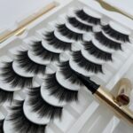Waterproof Non-Bleaching Magnetic False Eyelashes Set - 10 Pairs