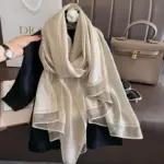 2a9e0576-04f4-454b-8404-bdb4eec42199.webp Women's Lightweight Silk Shawl, Elegant Long-style For Socialites