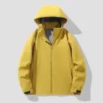 2aeea1d4-ddfe-43c3-9552-4db579b23ab5.webp Outdoor Couple's Hardshell Jacket Single-Layer Hiking Coat