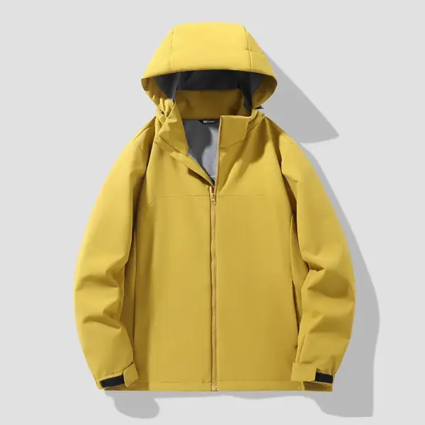 Outdoor Couple's Hardshell Jacket Single-Layer Hiking Coat Outdoor Couple's Hardshell Jacket Single-Layer Hiking Coat