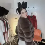 Thickened Faux Fox Fur Patchwork Coat for Winter Warmth