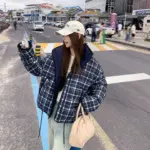 2ce59a74-2da6-4e80-bb7c-eb05c089b380.webp Warm Reversible Quilted Puffer Jacket for Women, Plaid