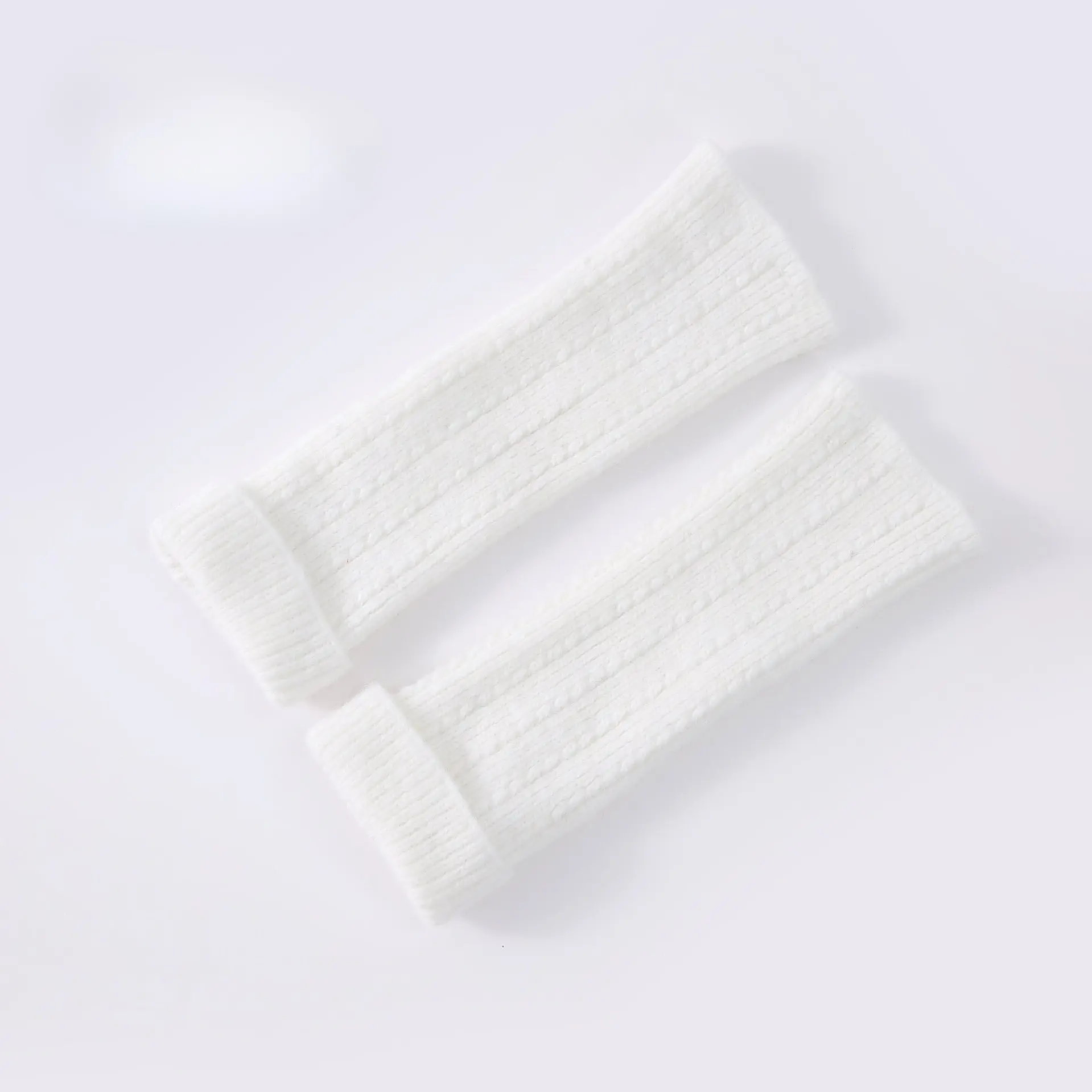 Warm Windproof Wool-Blend Fingerless Thermal Gloves