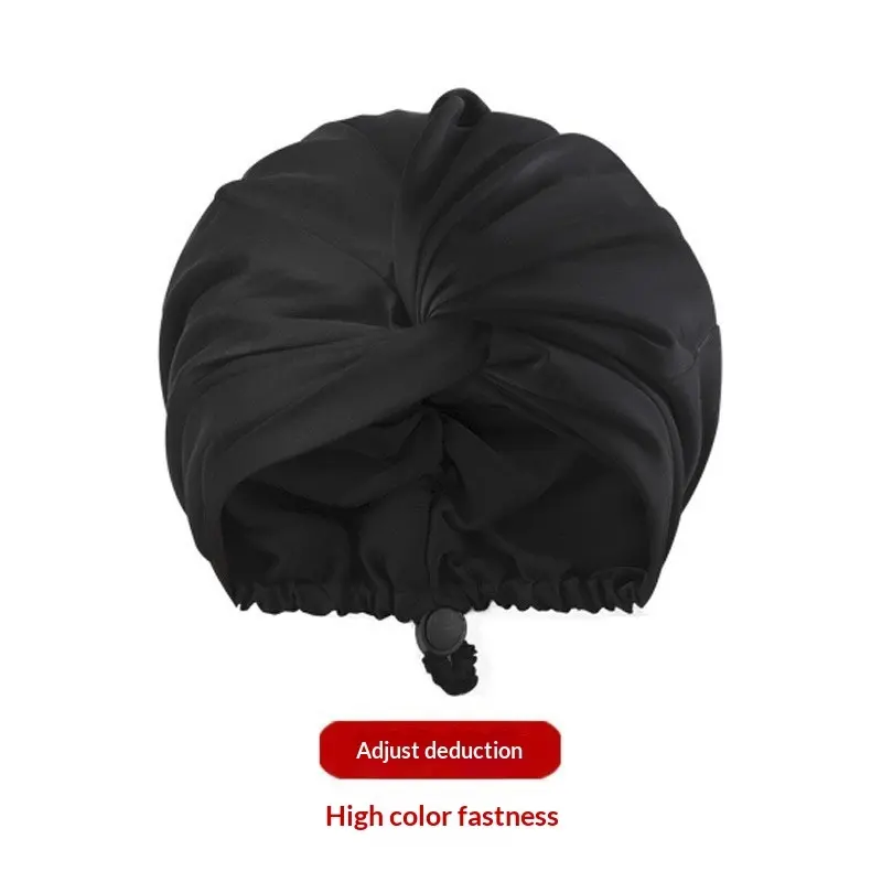 Silk-like Fabric Stretch Satin And Ice Sleep Caps Silk-like Fabric Stretch Satin And Ice Sleep Caps