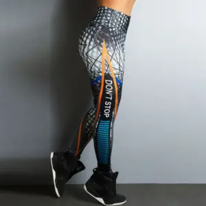 High Waist Fitness Leggings for Women Slim Fit Elastic Comfort