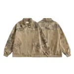 Streetwear Lapel-embroidered Couples Jacket