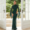 Long Sequined Evening Dress Bridesmaid