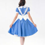 Women’s Maid Costume Uniform for Adult Stage, Polyester