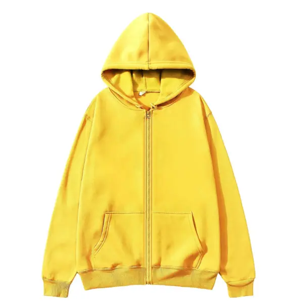 Women's Zip-up Hoodie Sweatshirt Jacket Fleece Loose-fit Women's Zip-up Hoodie Sweatshirt Jacket Fleece Loose-fit