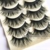 False eyelashes, thick cross section, five pairs of eyelashes False eyelashes, thick cross section, five pairs of eyelashes