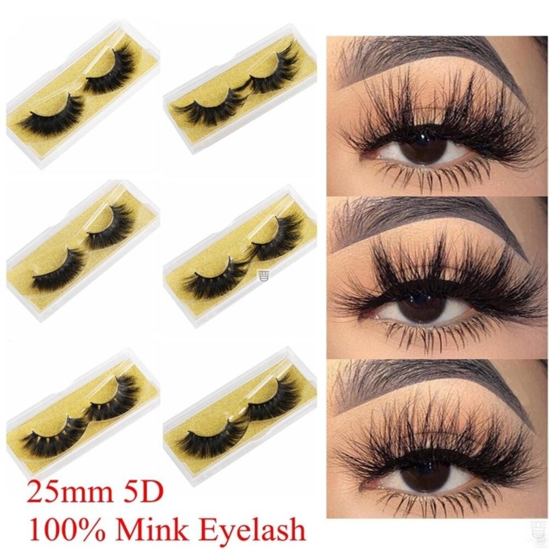 Wispy Fluffy Mink Hair False Eyelashes, 25 mm Flutter Wispy Fluffy Mink Hair False Eyelashes, 25 mm Flutter