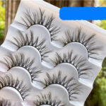 Natural Curled Sparse False Eyelashes 13 mm - 5 Pairs