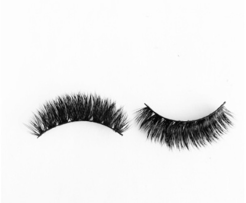 Natural Mink Fur False Eyelashes - Model 014 3 D Volume Natural Mink Fur False Eyelashes - Model 014 3 D Volume