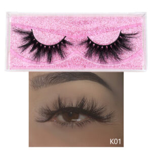 Reusable 3 D False Eyelashes Pair for Dramatic Eye Volume