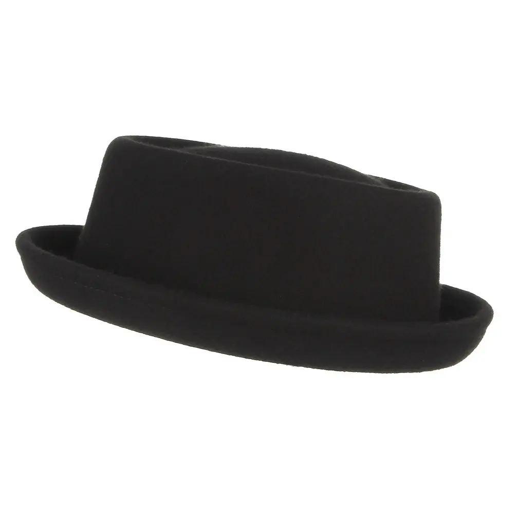Retro Wool Top Hat for Warmth, One Size Fits All