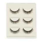 Compatible with Apple, 3 pair false eyelashes mink hair lashes Slim curly raised fake Eyelasehe extension Cilios Posticos makeup