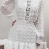 Women's Hollowed Chiffon Dress Formal Dress Lady Dress Women's Hollowed Chiffon Dress Formal Dress Lady Dress
