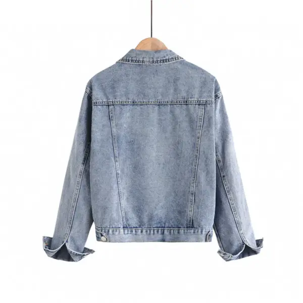 Women's Loose-Fit SpringAutumn New Denim Jacket