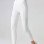 Moisture-Wicking Mesh Side Pocket Stretch Leggings