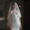 Exquisite Handmade Beaded Bridal Veil Exquisite Handmade Beaded Bridal Veil