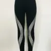 Reflective Leggings Glow in the Dark Night Light Laser Stripes Fitness Yoga Pants Tights Tracksuit Women