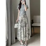 38adb886-75f3-4f2e-a9ae-fbe1c612681f.webp Women's Slim-fit Ink-wash Wide-leg Pants