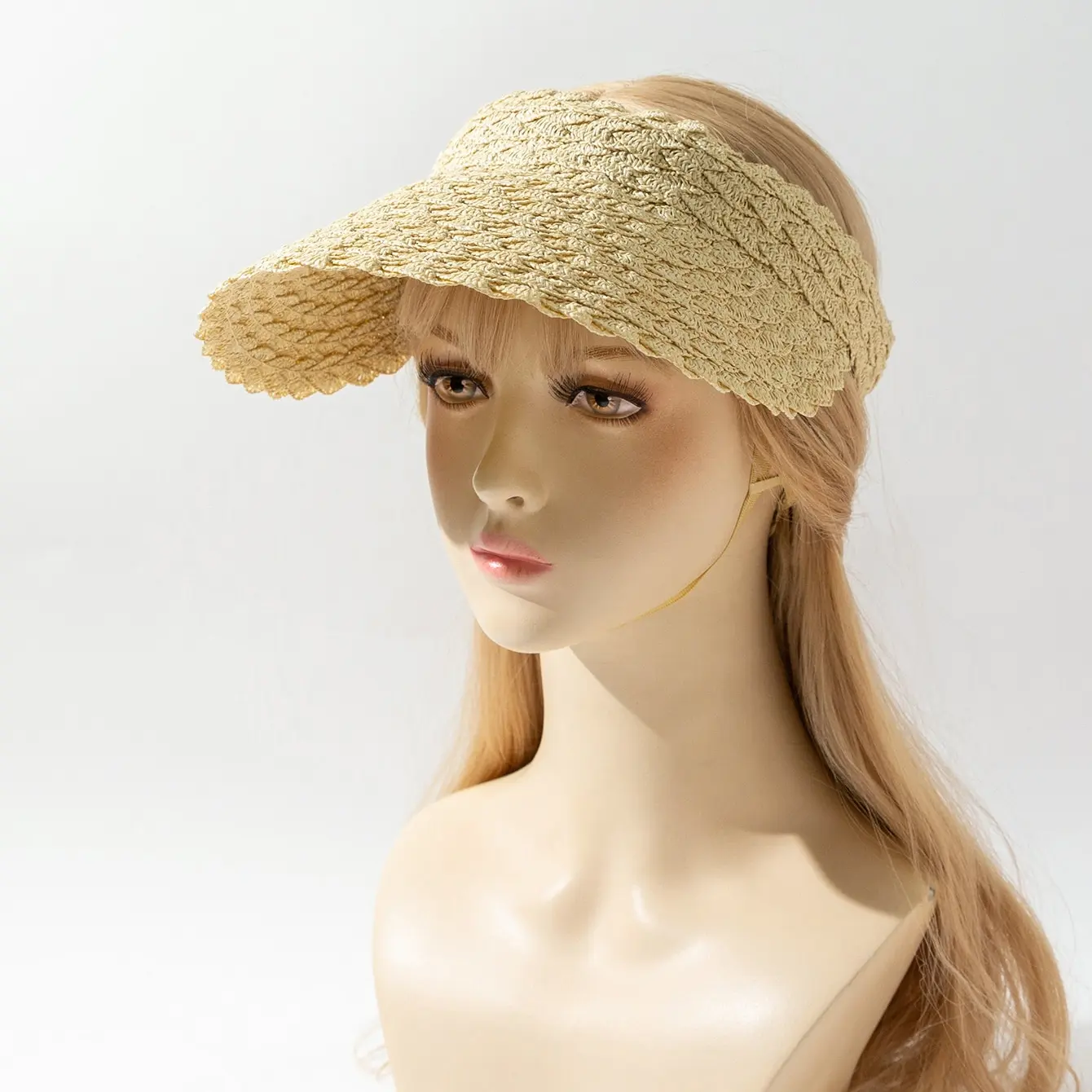Summer And Spring Women's Wide-brimmed Sun-protective Casual Straw Hat Suitable For Outdoor Travel, Mountain Climbing And Daily Commuting Summer And Spring Women's Wide-brimmed Sun-protective Casual Straw Hat Suitable For Outdoor Travel, Mountain Climbing And Daily Commuting