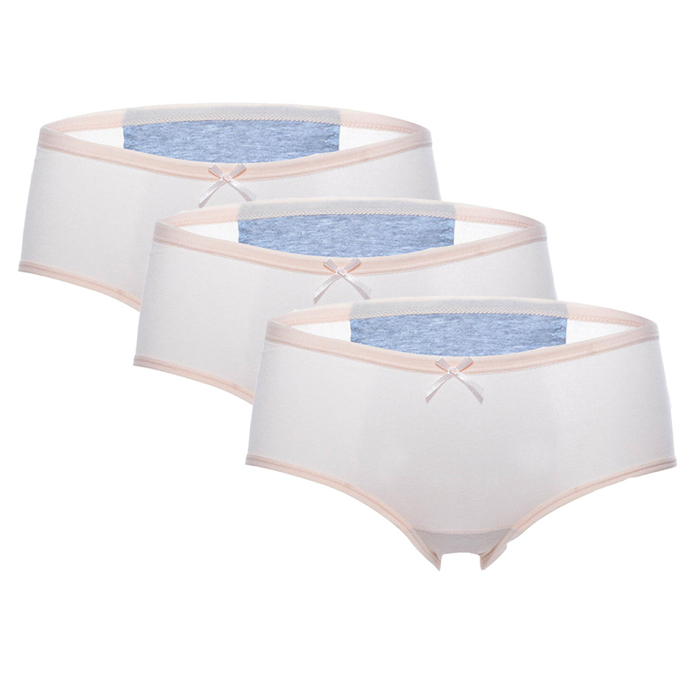 Breathable Cotton Menstrual Panties 3-Pack for Everyday Comfort Breathable Cotton Menstrual Panties 3-Pack for Everyday Comfort
