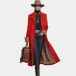 390f1514-55fd-4da3-b6bd-5517bd05f733.webp Patchwork Lace Gold Velvet Suit Long Coat Women's Wear