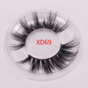 Bold 5 D Mink Hair False Eyelashes - Lightweight XD69 Style