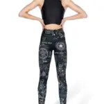 Women Leggings Fitness Black Skeleton Sexy Leggings Fashion Stretch Digital Print Pants Trousers