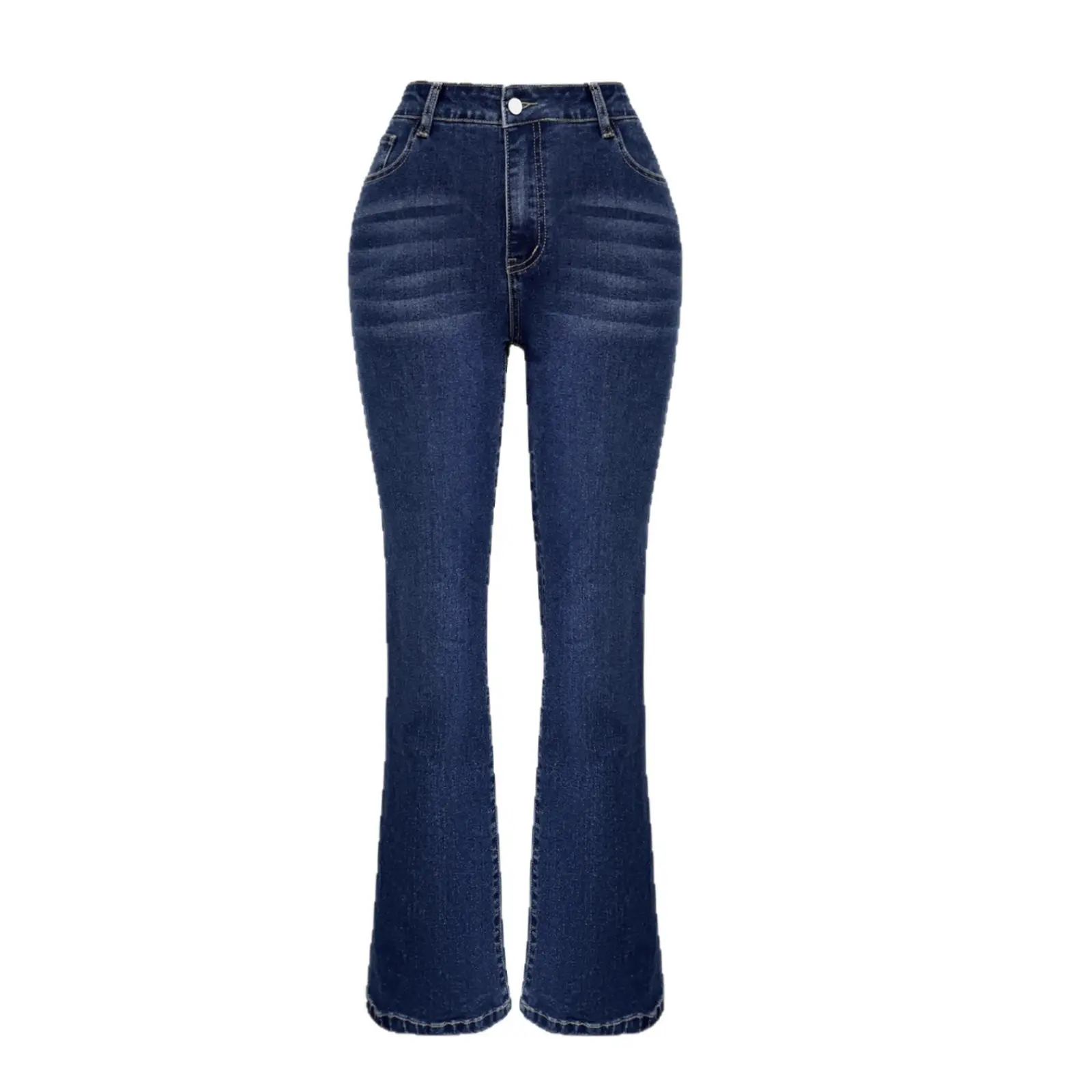 Spring Washed Slightly Flared Straight-leg Pants Spring Washed Slightly Flared Straight-leg Pants
