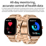 Smart Sports Watch Sleep Health Monitoring Running Waterproof Lightweight Bracelet